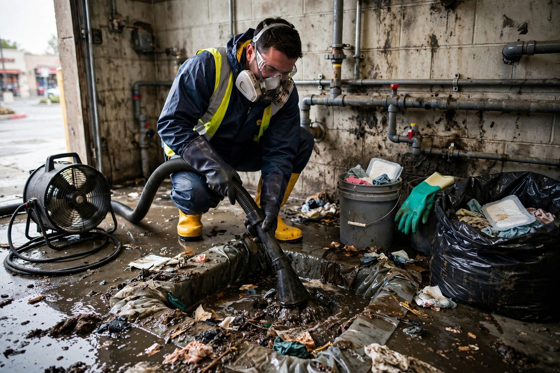 Commercial Sewage Cleanup in Citrus Heights, CA