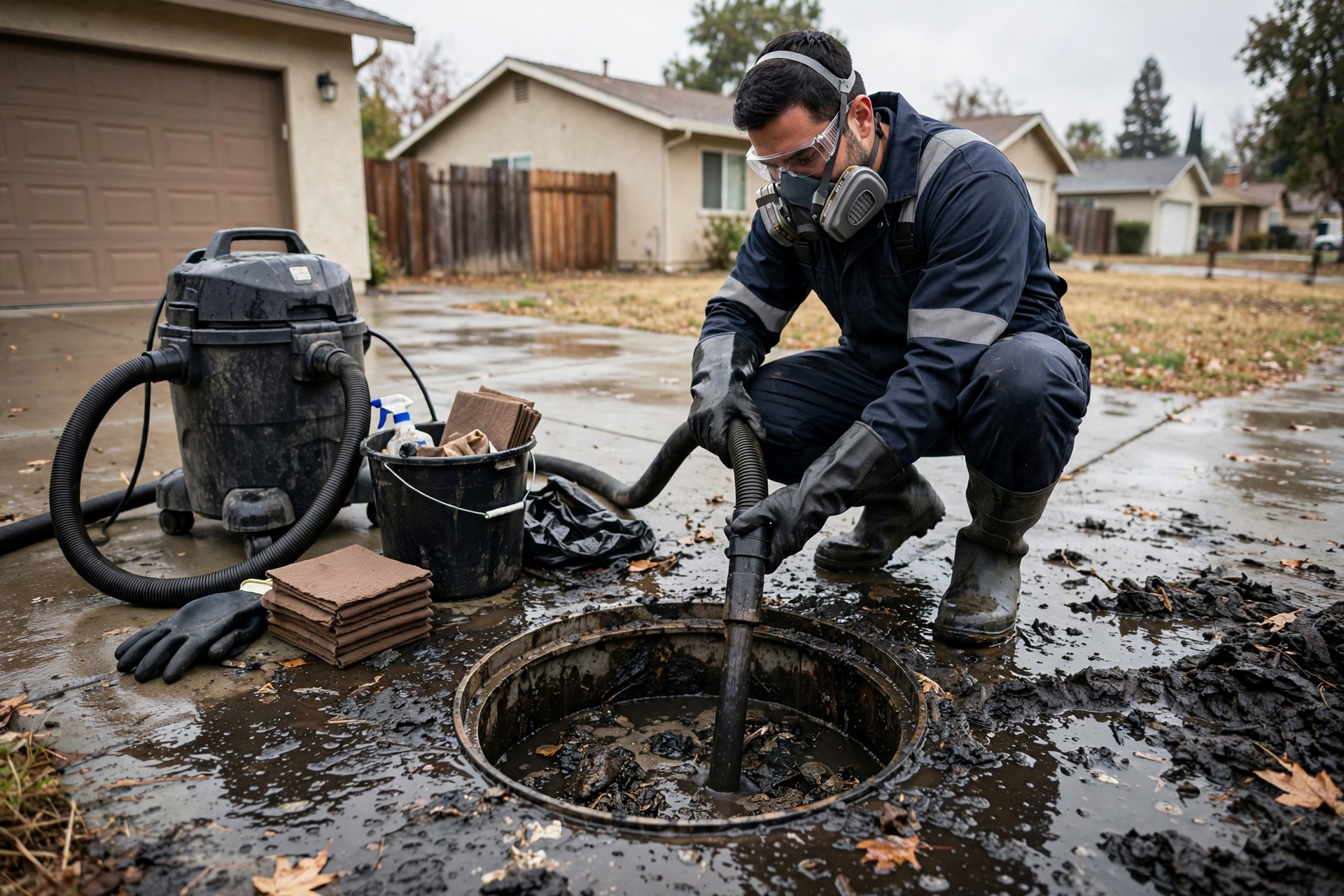 Septic Backup Cleanup in Citrus Heights, CA