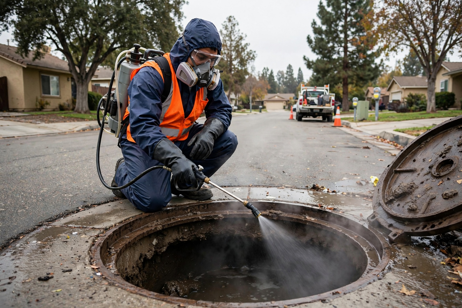 Sewage Disinfection and Sanitization in Citrus Heights, CA