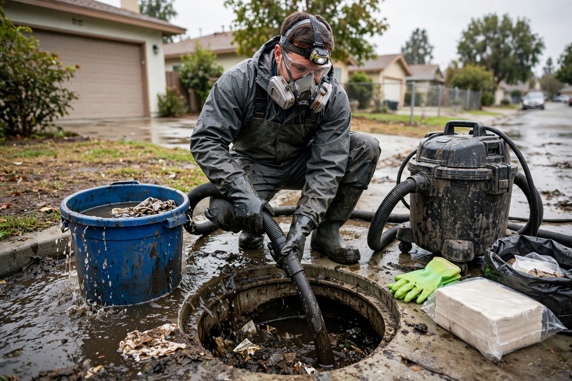 Sewer Backup Cleanup in Citrus Heights, CA