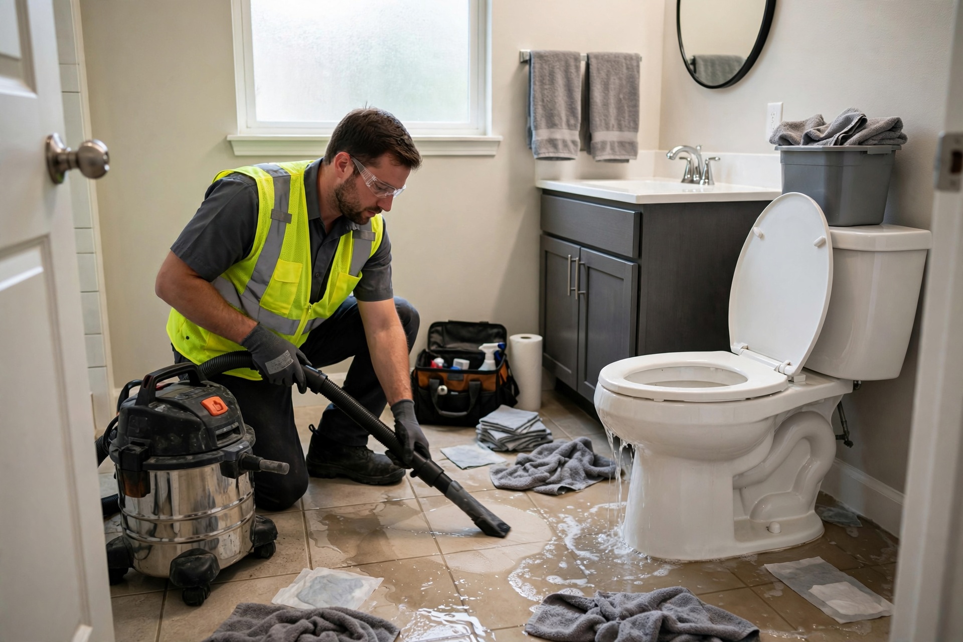 Toilet Overflow Cleanup in Citrus Heights, CA